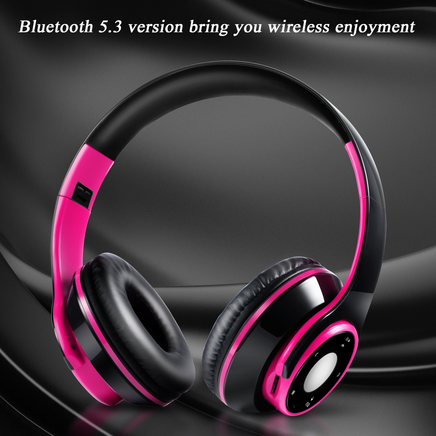 Wireless Bluetooth Headphones With Built In Player Foldable Sport Stereo Sound For Active Lifestyles blue