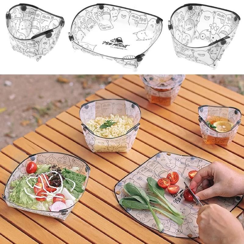 Collapsible Outdoor Camping Bowl Set High Performance Ultralight Foldable Tableware & Portable Picnic Cup 1 Pc Cup