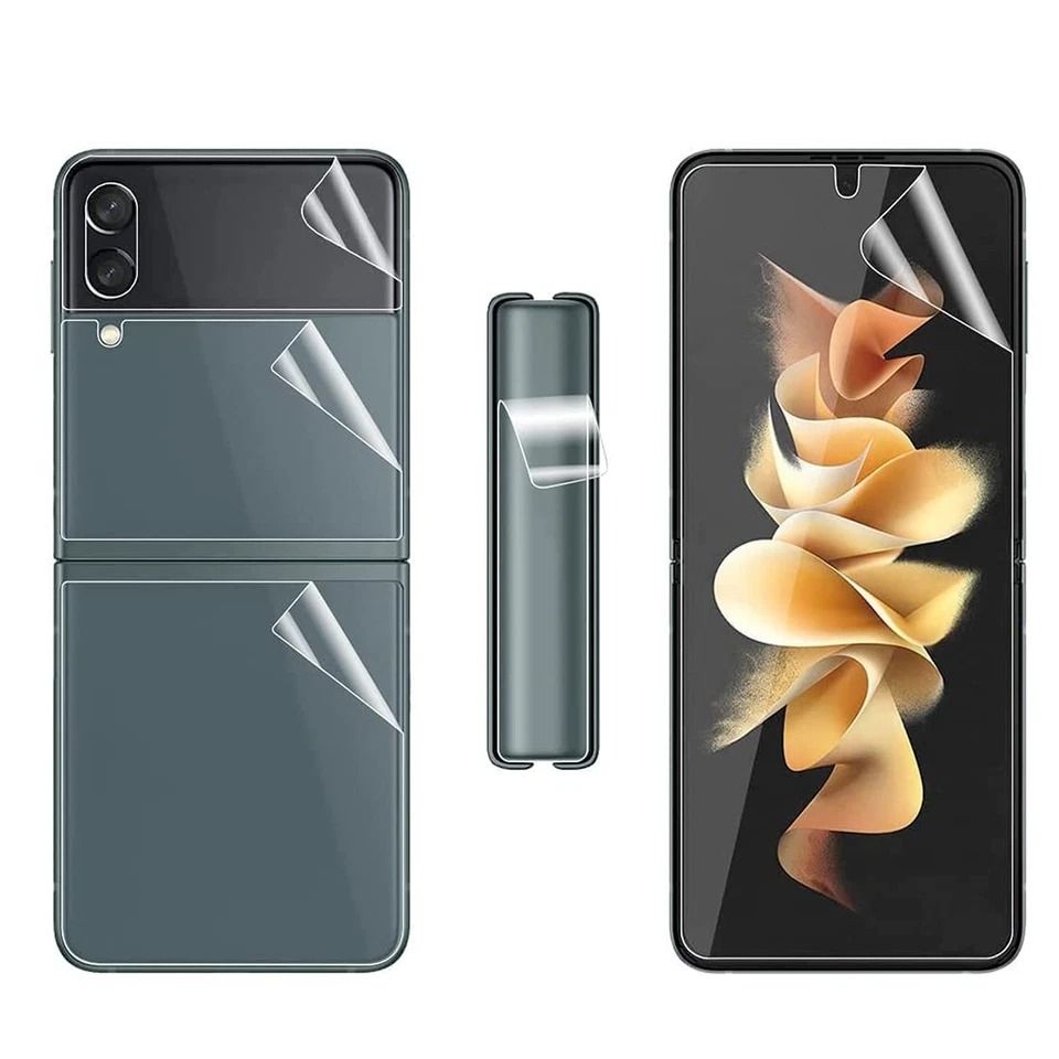 Soft Hydrogel Screen Protector & HD Lens Cover For Samsung Galaxy Soft Hydrogel Screen Protector & HD Lens Cover For Samsung Galaxy