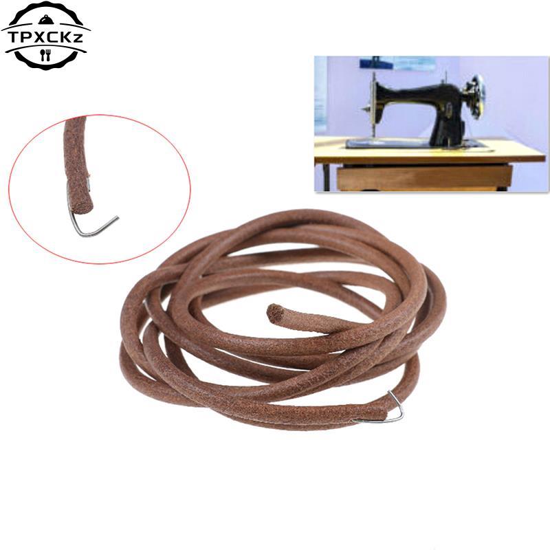 Leather Belt Treadle Parts With Hook For Singer Sewing Machine Household Accessory For Vintage Machines yellow