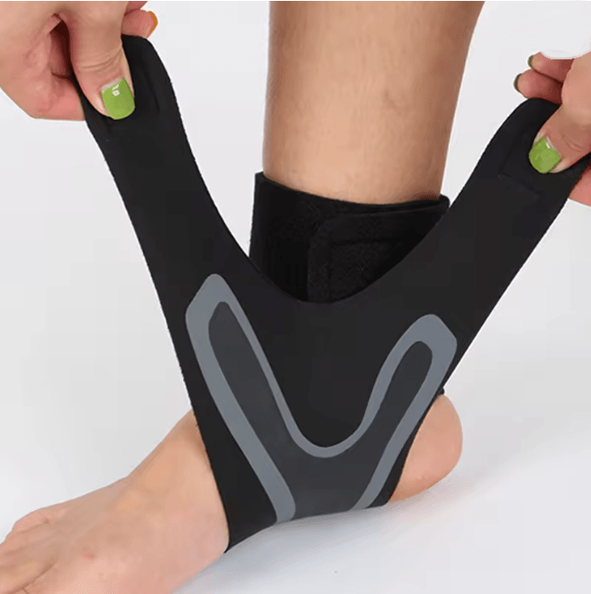 PowerGuard Ankle Compression Sleeve For Sports Support 1pc Left