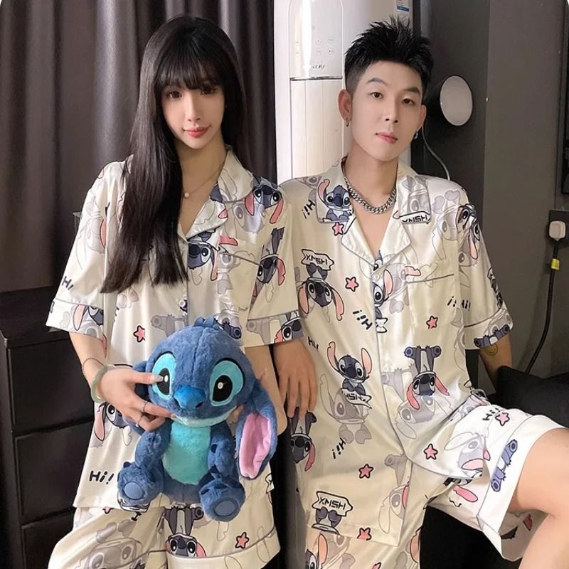 Silk Luxe Summer Couples Set High End Cooling Loungewear women Xl