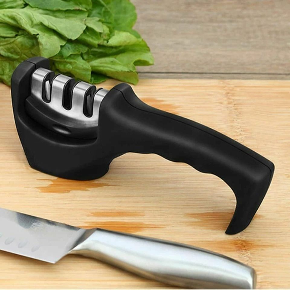 Professional Ceramic Tungsten Knife Sharpener Kitchen Tool For Restoring Blades To Razor Sharpness Professional Ceramic Tungsten Knife Sharpener Kitchen Tool For Restoring Blades To Razor Sharpness