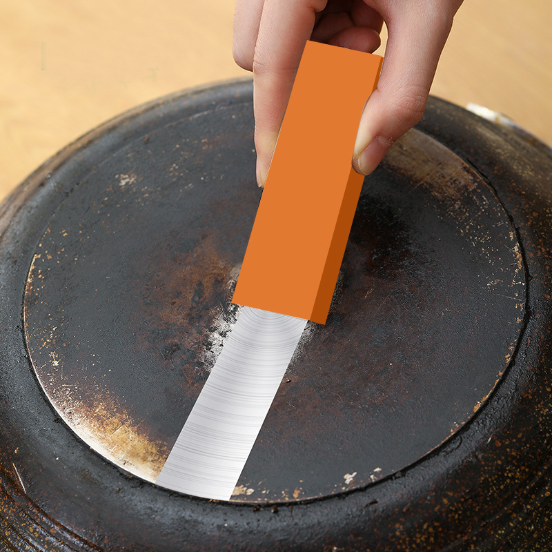 Easy Limescale Eraser Rubber Kitchen Rust Brush Household Toilet Cleaning Tool Bathroom Glass Remover 2pcs
