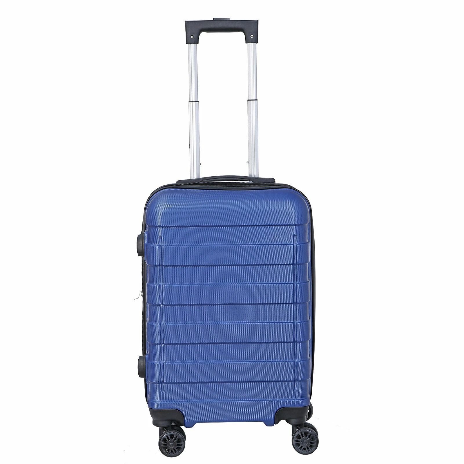 Expandable Blue Hardside Spinner Carry On Luggage, Capacity, Wheels For Smooth Rolling, Durable ABS Shell Expandable Blue Hardside Spinner Carry On Luggage, Capacity, Wheels For Smooth Rolling, Durable ABS Shell