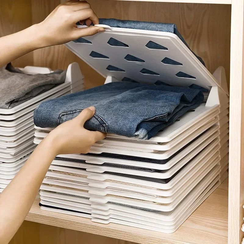 Folding Clothes Organizer Boards Set For Tidy Wardrobe medium Size
