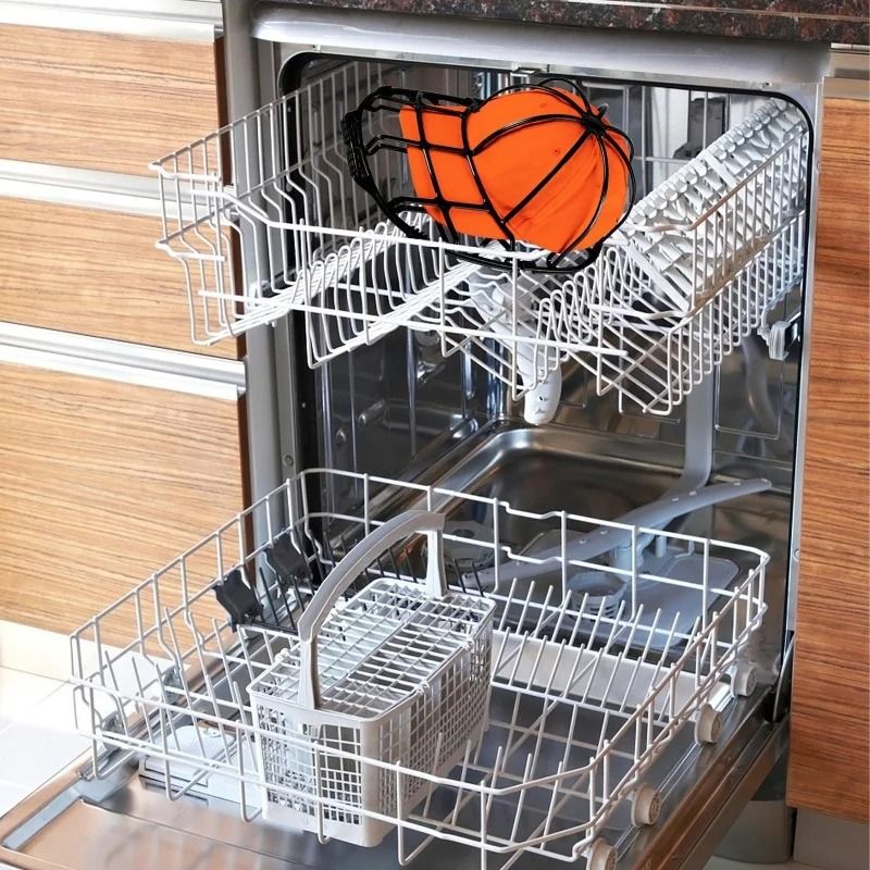 3 Piece Baseball Cap Washer Cage Hat Cleaner Frame For Washing Machine white (1 Pc)