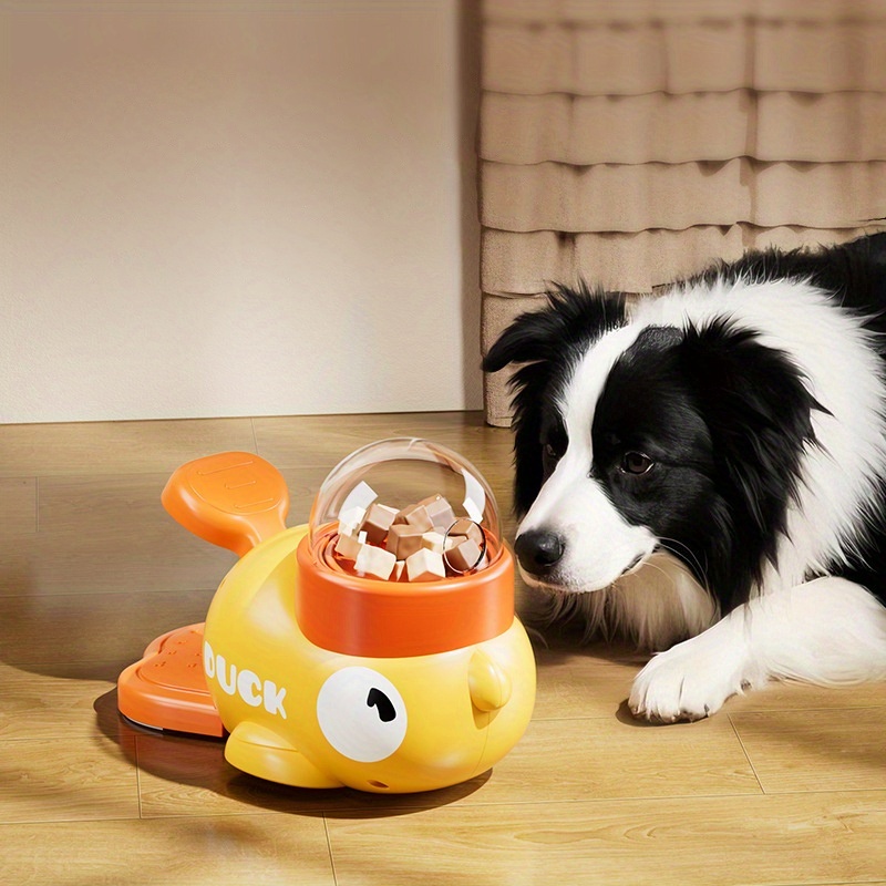 Little Yellow Duck Freeze Dried Snack Launcher Dog Slow Feeder Toy Interactive Pet Feeding Toy Little Yellow Duck Freeze Dried Snack Launcher Dog Slow Feeder Toy Interactive Pet Feeding Toy