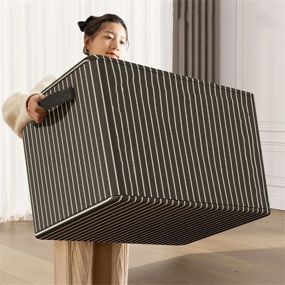Portable Large Capacity Storage Box With Handles Foldable Dustproof Organizer Portable Large Capacity Storage Box With Handles Foldable Dustproof Organizer