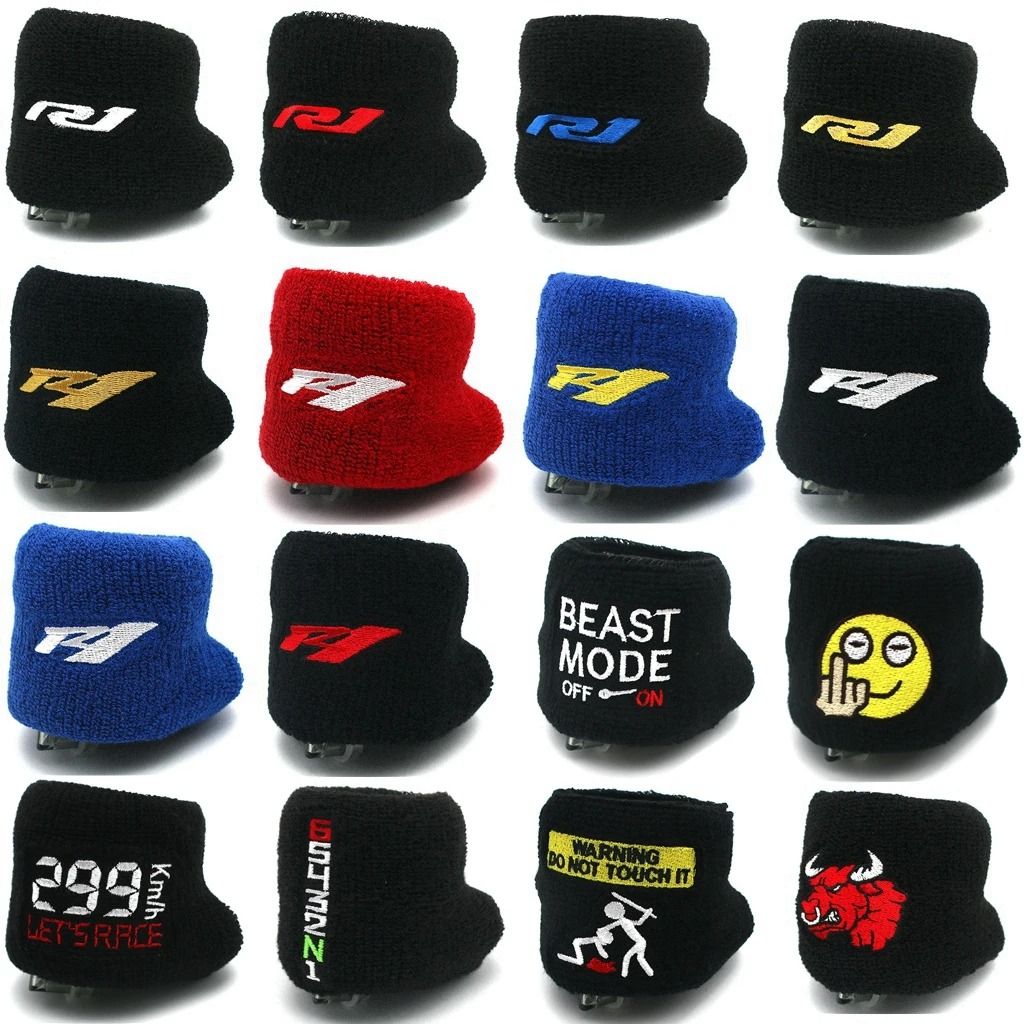 3D Front Brake Reservoir Sock Cover | Premium Fluid Tank Protector For Yamaha YZF R1 & R1M 8