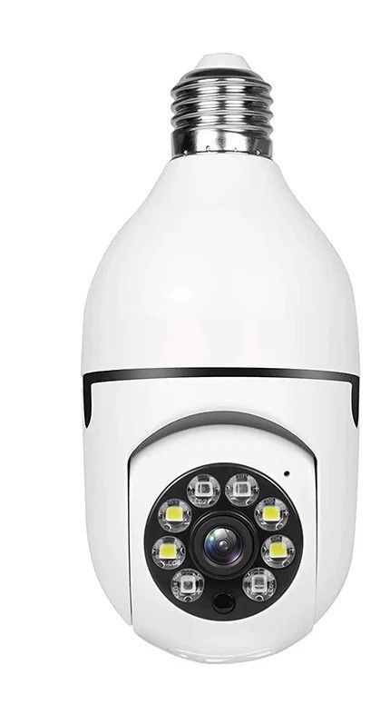 Wi Fi Light Bulb Camera With IR Night Vision Smart Home Wireless Security Wi Fi Light Bulb Camera With IR Night Vision Smart Home Wireless Security