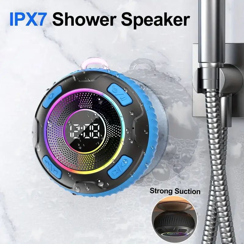 S5 Waterproof Bluetooth Speaker With Mic blue