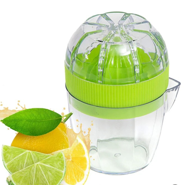 Lemon Squeezer With Lid Manual Plastic Citrus Juicer With Pour Spout For Fresh Lemon & Orange Juice Random Color Lemon Squeezer With Lid Manual Plastic Citrus Juicer With Pour Spout For Fresh Lemon & Orange Juice Random Color