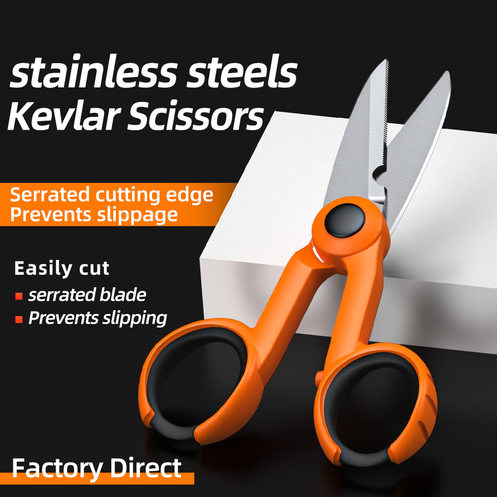 Fiber Optic Aramid Scissors Precision Fibre Stripping Tool For Optical Fiber Handwork a