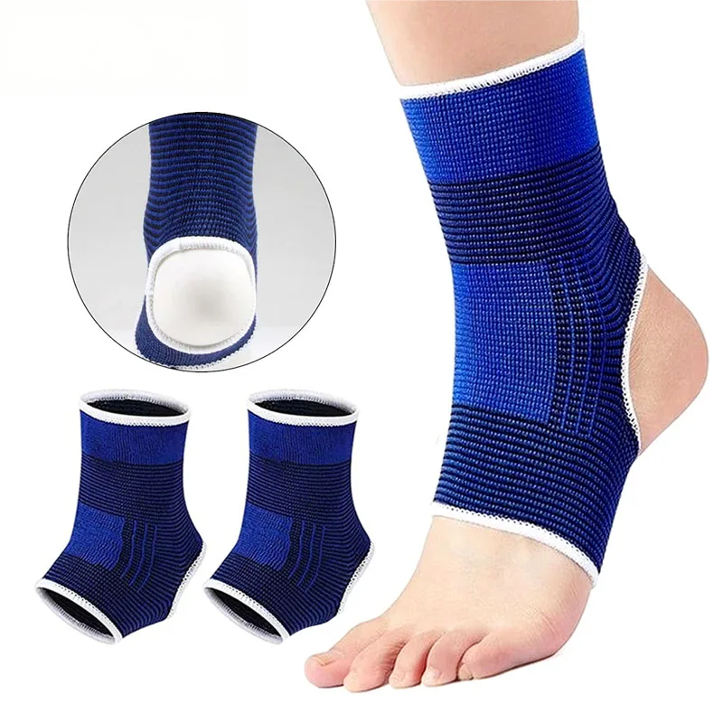 Multi Sport Ankle Brace Compression Support For Basketball, Football, Gym & Running skin