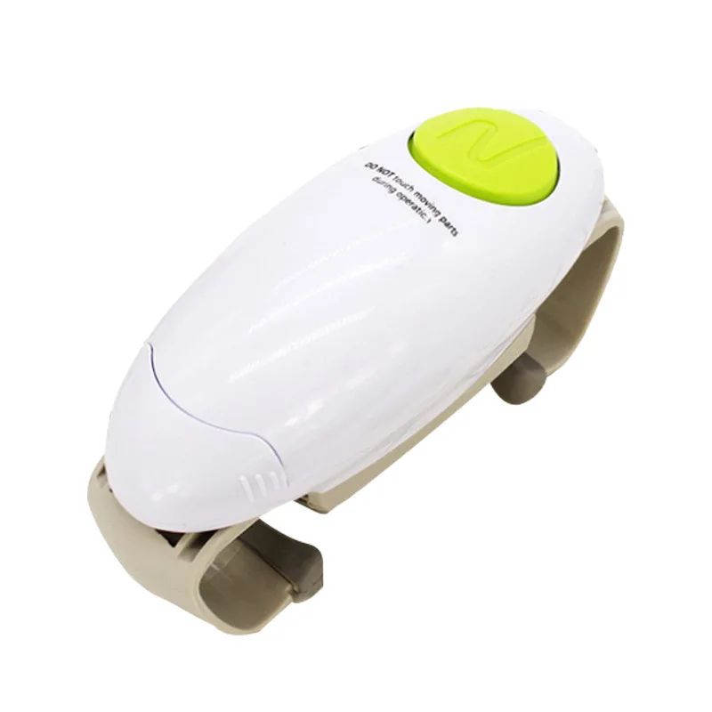 One Touch Electric Can Opener & Jar Opener For Smooth, Safe Kitchen Prep b