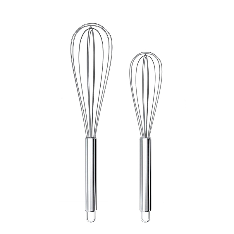Egg Whisk Stainless Steel Balloon Whisk Kitchen Mixer Milk Egg Beater Mixing Tool m