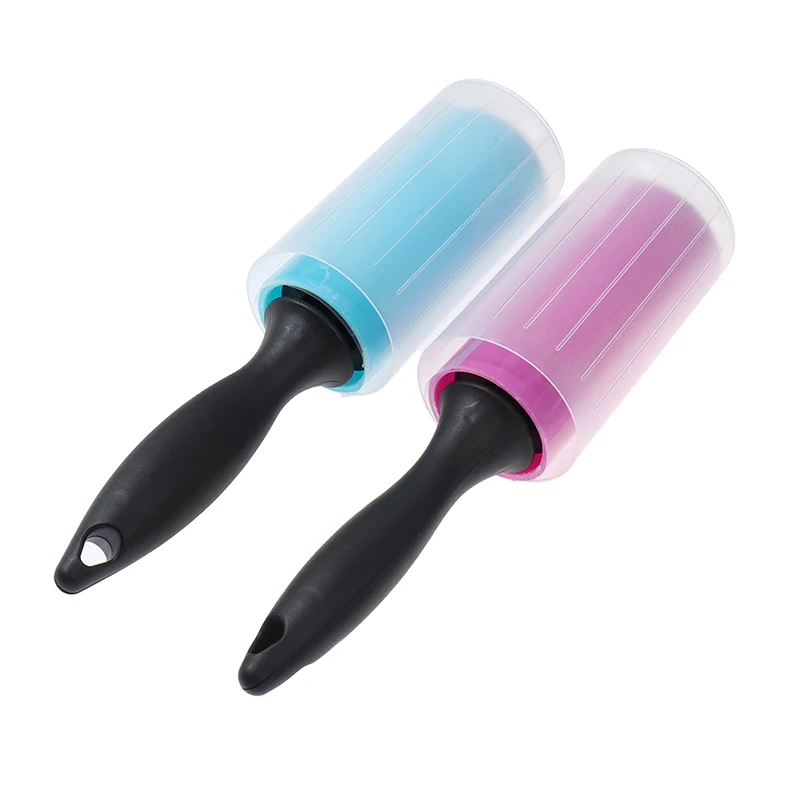 Reusable Washable Roller Dust Cleaner For Clothes, Pet Hair, Household Dust Wiper yellow