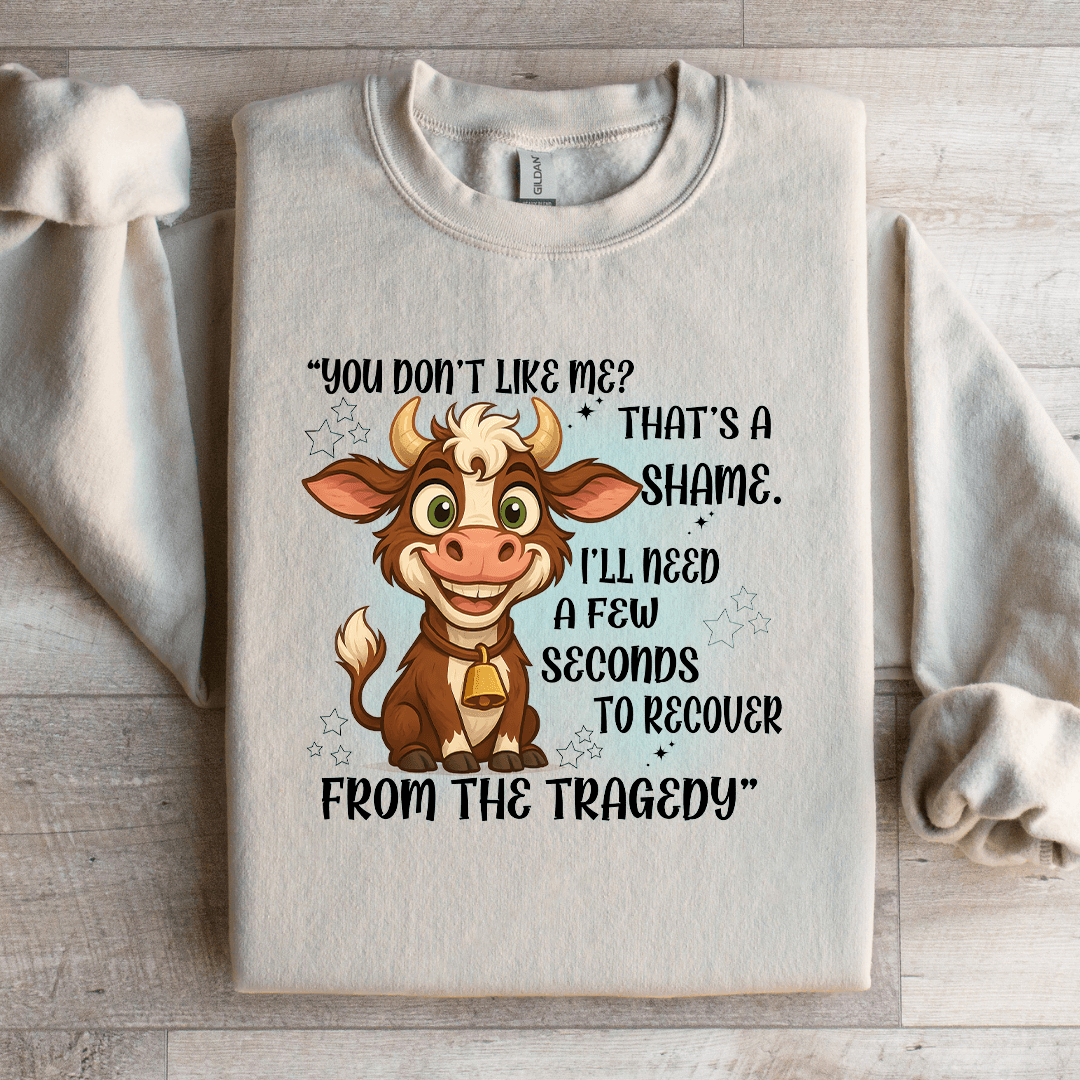 You Don't Like Me That's A Shame Sweatshirt 2XL Black