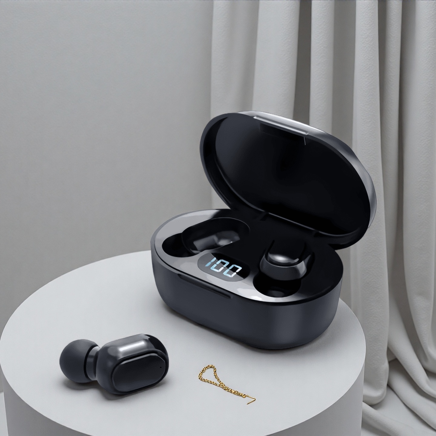 Wireless Bluetooth Gaming Headset Hi Fi Sound Comfortable Fit Sport Ready Earbuds For Gaming And Sports white