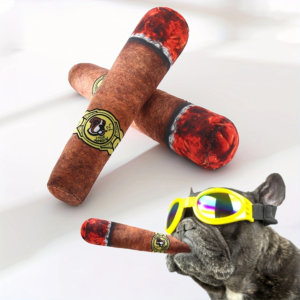 Simulation Cigar Toy For Pets Fun Chew Toy To Relieve Boredom & Help Molars Simulation Cigar Toy For Pets Fun Chew Toy To Relieve Boredom & Help Molars