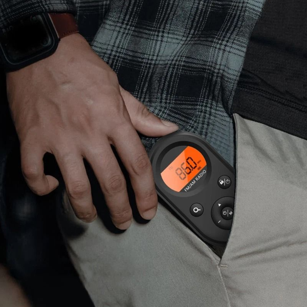 Portable Rechargeable Radio With LCD Display & Stereo Sound Portable Rechargeable Radio With LCD Display & Stereo Sound