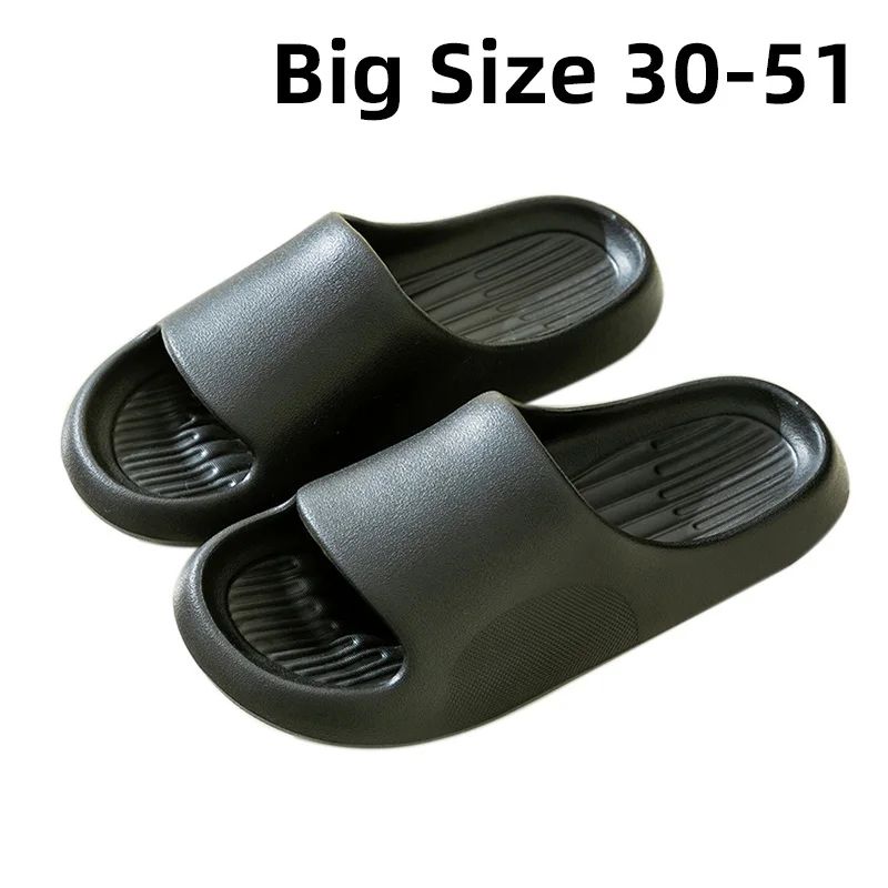 AquaCloud EVA Shower Slides For Men And Women Big Sizes grey 42 43(us 7.5)
