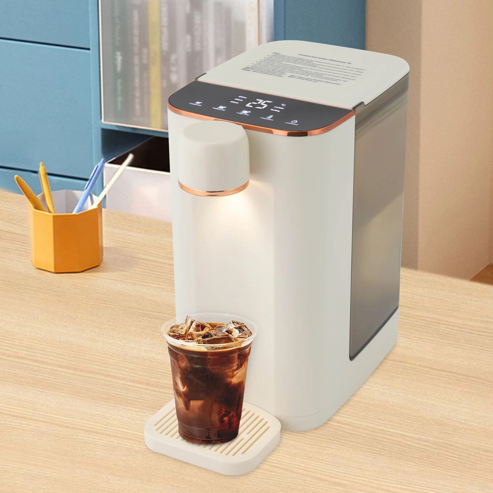 Electric 3L Desktop Instant Hot Water Dispenser Countertop Drinking Machine Electric 3L Desktop Instant Hot Water Dispenser Countertop Drinking Machine