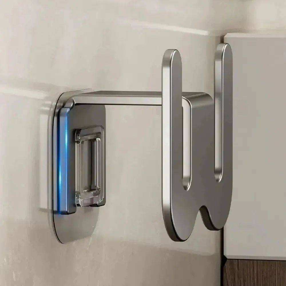 Wall Mounted Shoe Storage Rack With Drainage Space Saving Bathroom Slipper Holder black 3pcs