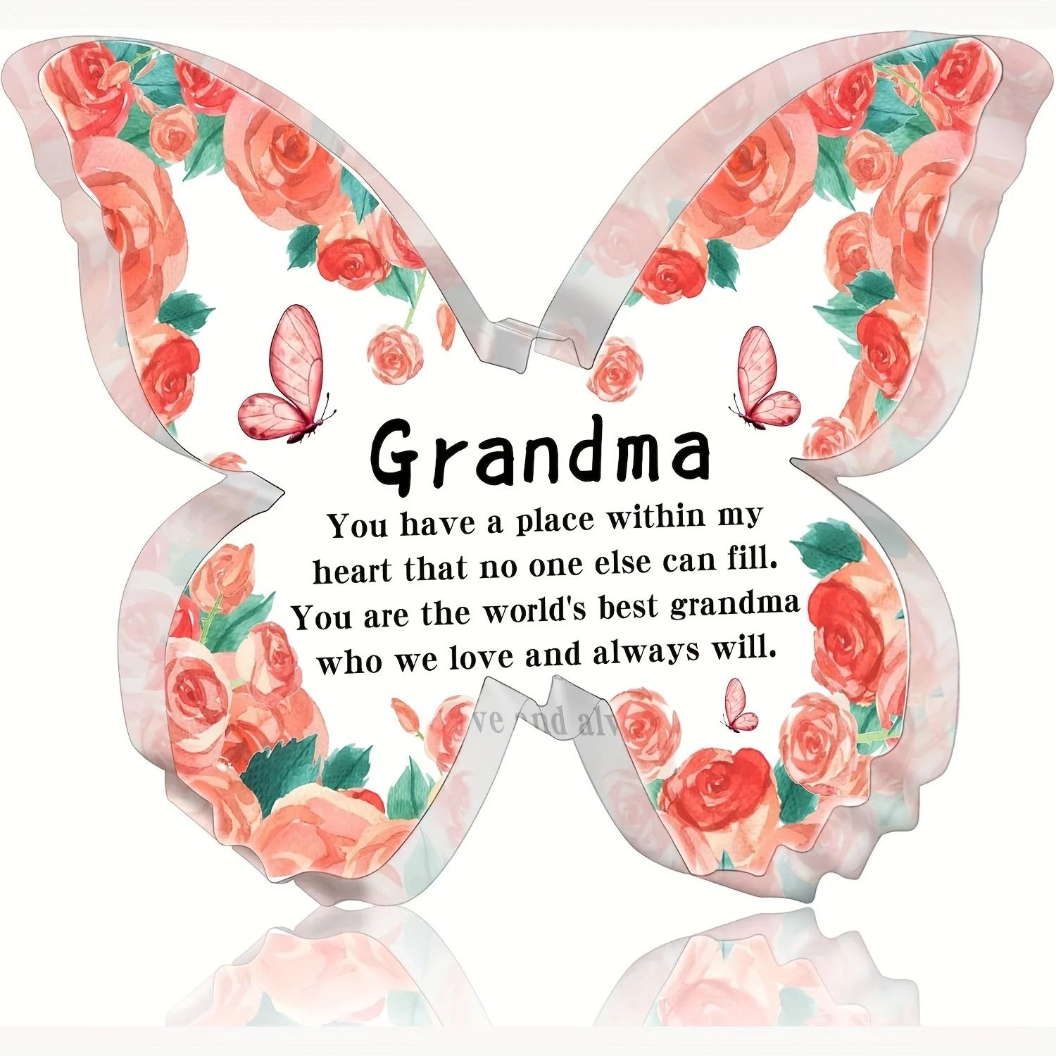 ButterflyBloom Grandma Keepsake Decor Meaningful Butterfly Gift For Grandma ButterflyBloom Grandma Keepsake Decor Meaningful Butterfly Gift For Grandma
