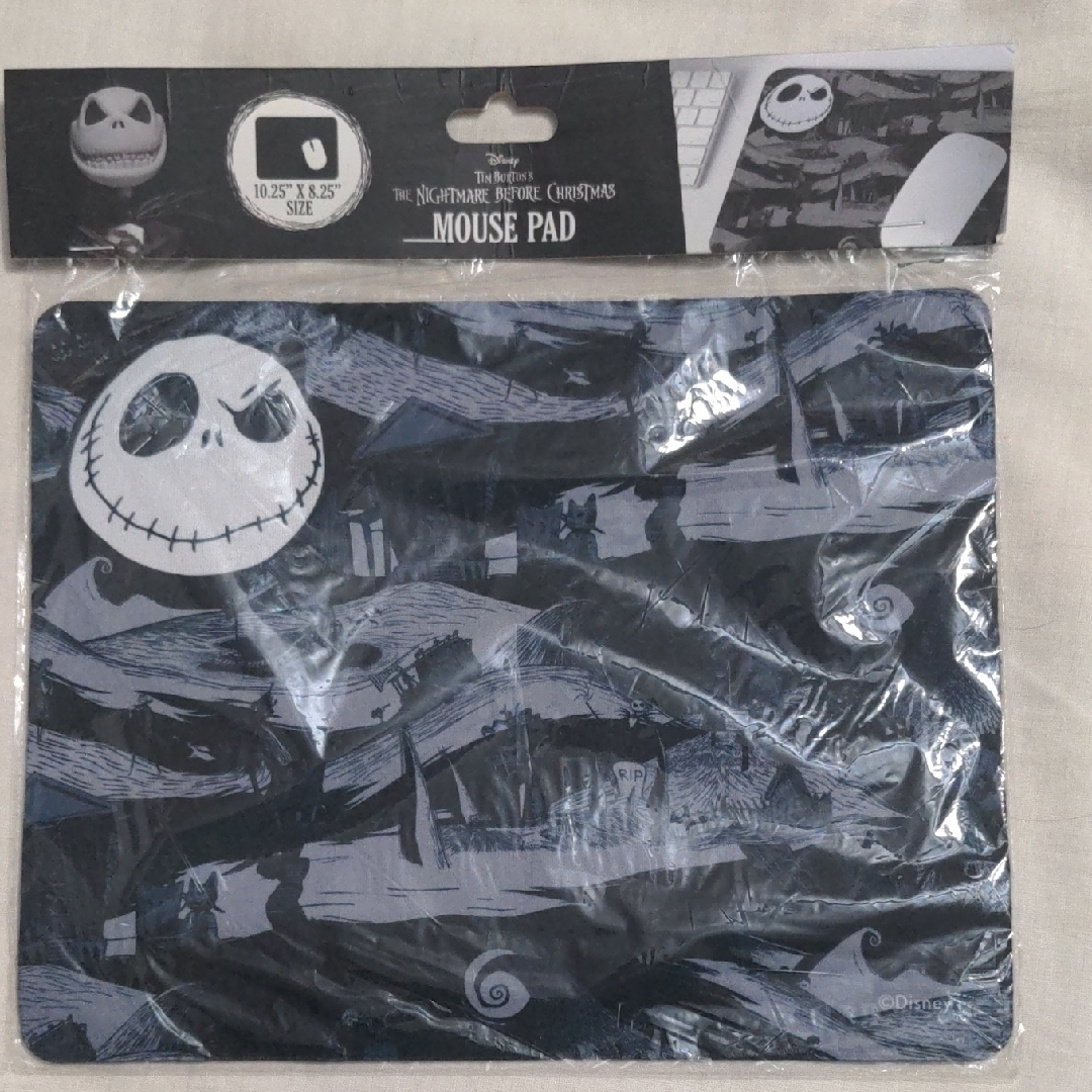 Disney Computers, Laptops & Parts | Tim Burton Nightmare Before Christmas 10.25 X 8.25 Mouse Pad | Color: Black/White | Size: Os