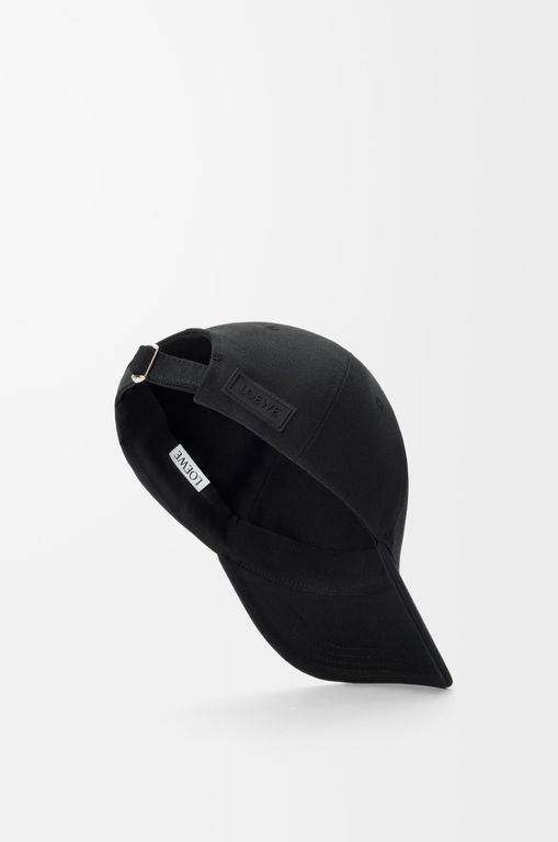 Patch Cap - Black - Loewe Hats