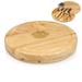 TOSCANA™ NCAA Circo Engraved Circulor Cutting Cheese Tray Wood in Brown | Wayfair 854-00-505-103-0