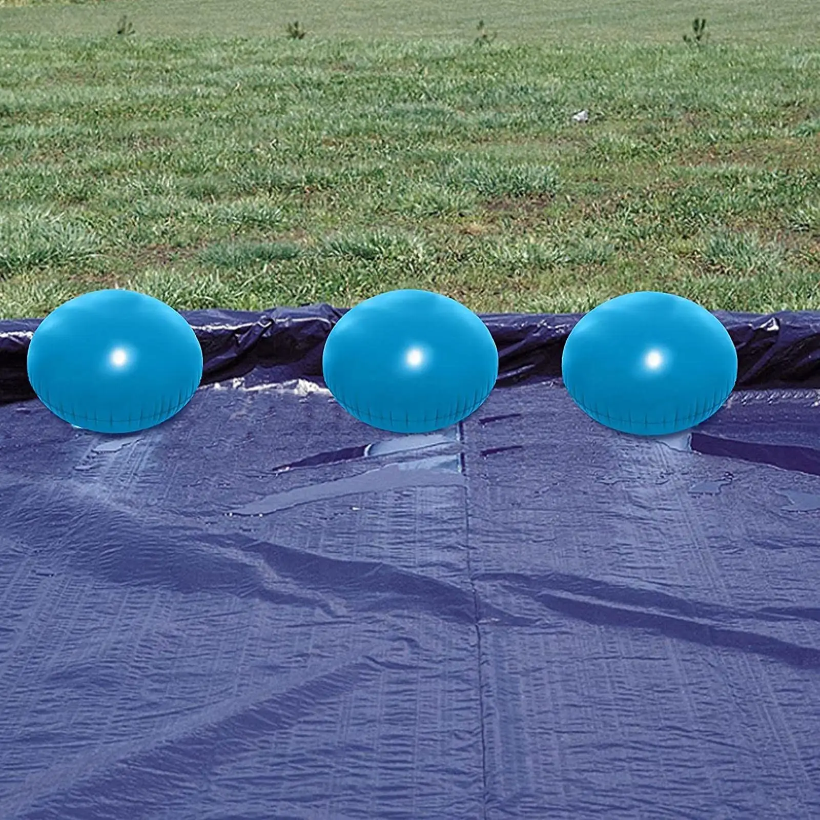 Oreiller de piscine d'hiver, couverture de piscine en PVC, oreiller d'air, couverture de piscine d'hivernage, résistant au froid pour piscines hors sol
