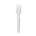 Dixie Heavy Mediumweight Plastic Disposable Forks in White | Wayfair DXEFM217