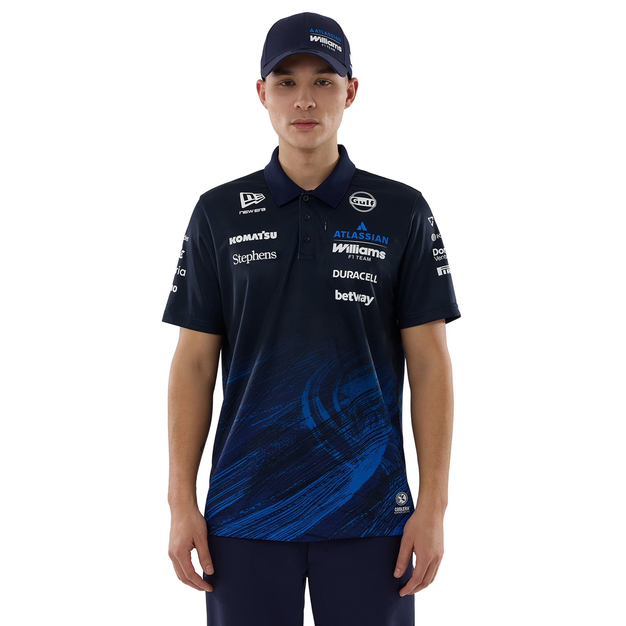Polo réplique de l'équipe Williams Racing New Era - Homme Taille: XS