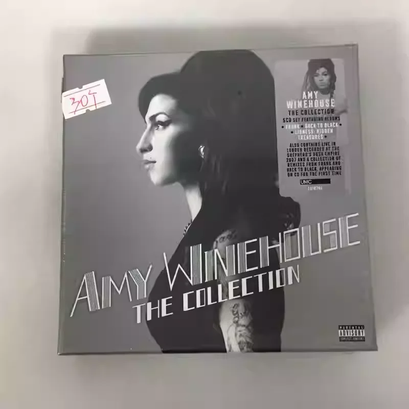 CD Classic Jazz 5CD Box-Set Amy Winehouse Musik-CD Die Sammlung Musikalben 2020 Cosplay Walkman Auto-Soundtracks Box Geschenke