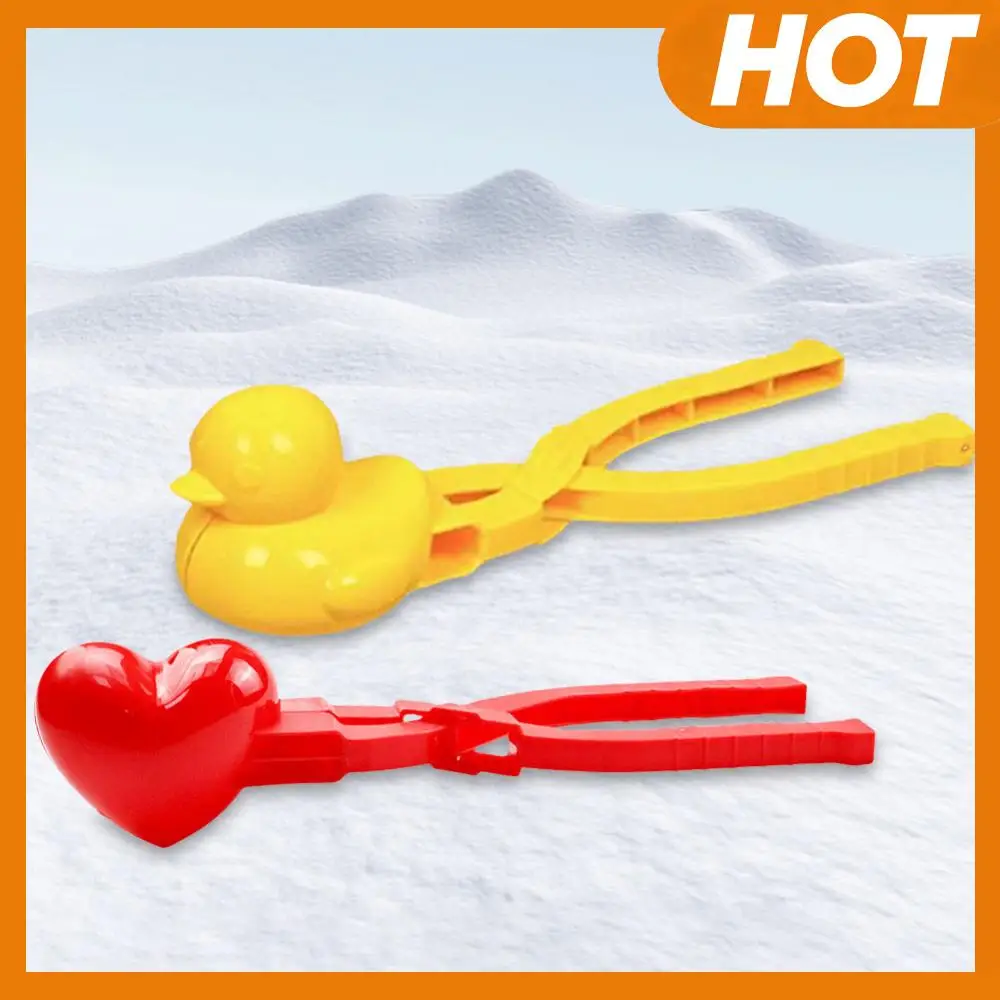 Bento-Zubehör mit Griff, Schneeball-Maker, Reisbällchenform, Winterschnee, niedlicher Tier-Reisformer für Kinder und Erwachsene Image