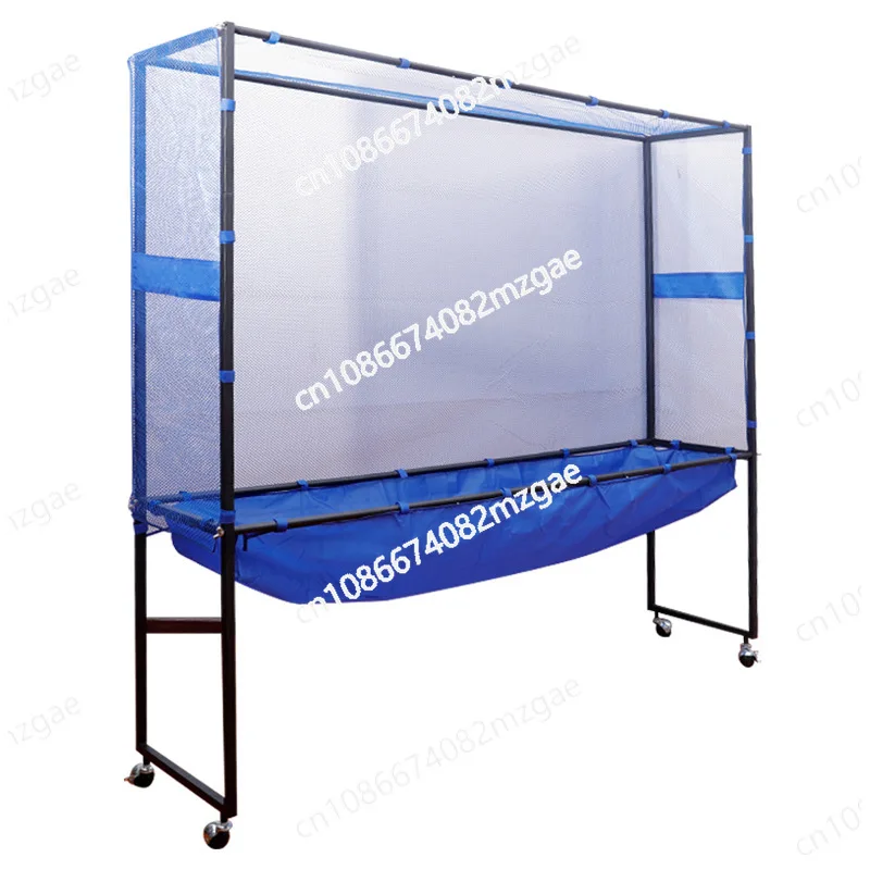 Bewegliches Tischtennisball-Netz Ping-Pong Ballrückholer Tragbares Ballfangnetz Ausrüstung Großes Sammelnetz für das Training Image