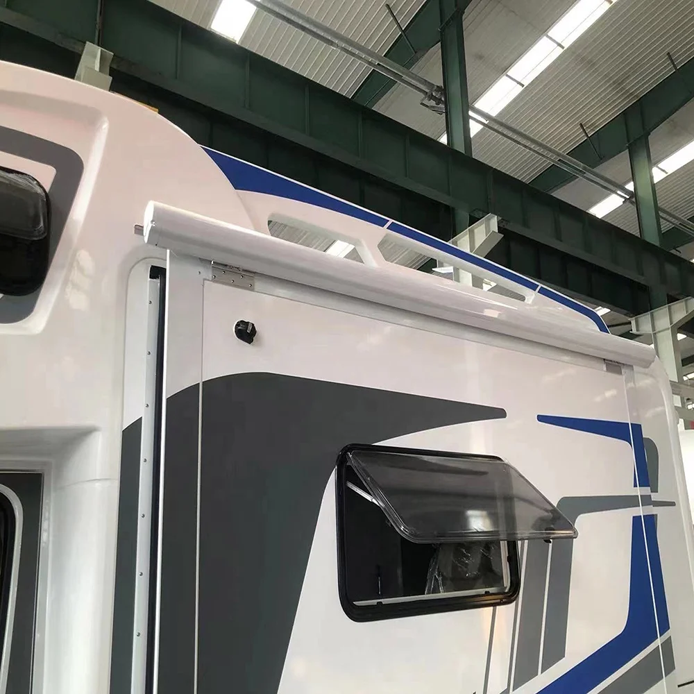 Vollkassetten-Slide-Out-Markise für Wohnmobile und Wohnwagen, Langlebiger Wasserdichter Sonnenschutz, Maßanfertigung Image