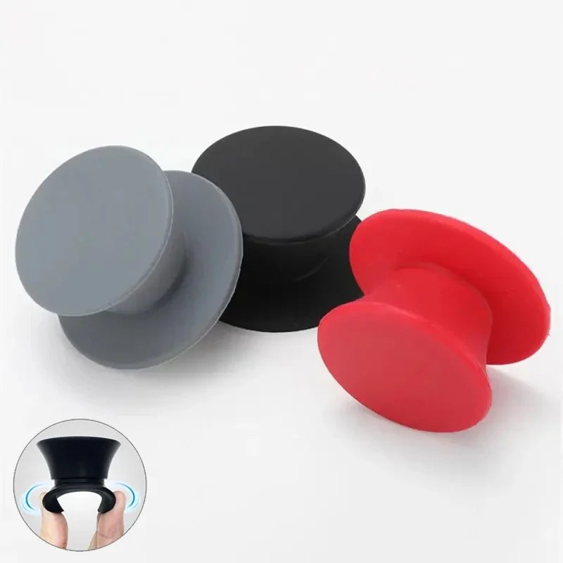 1/2/3PCS Silikon Universal Topf Deckel Knopf Topf Griff Ersatz Küche Kochgeschirr Abdeckung Knöpfe für pfanne Deckel Küche Zubehör Image