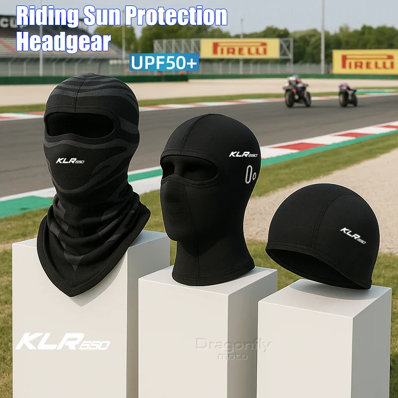 Für Kawasaki KLR650 KLR 650 KLR250 250 Motorrad Balaclava Sommer Sonnenschutz Motocross Radfahren Mütze Winter Warme Sportmütze Image