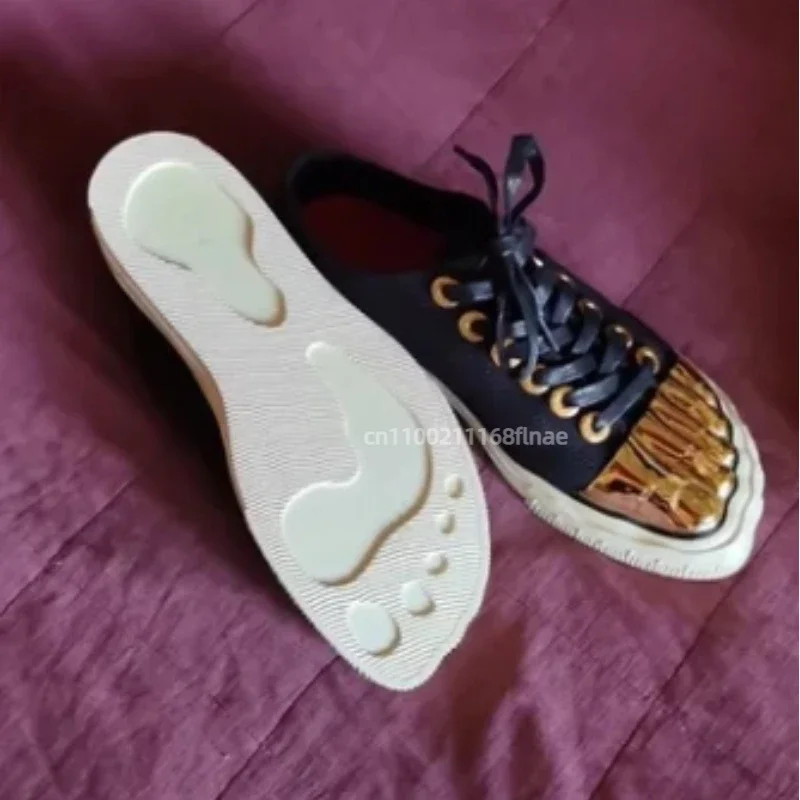 Golden Toe Board-Schuhe für Männer und Frauen, hochwertige Street-Dance-Performance-Schuhe, flache Canvas-Schuhe zum Schnüren für Erwachsene