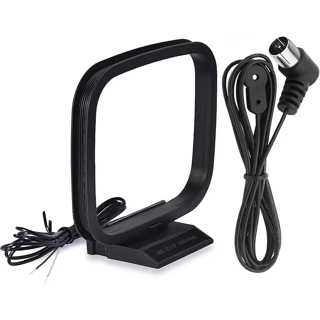 75 Ohm FM-Antenne und AM-Schleifenantenne für Pioneer Onkyo Yamaha Marantz Indoor HD-Radio FM-Radio Bluetooth Heimstereo-Empfänger Image