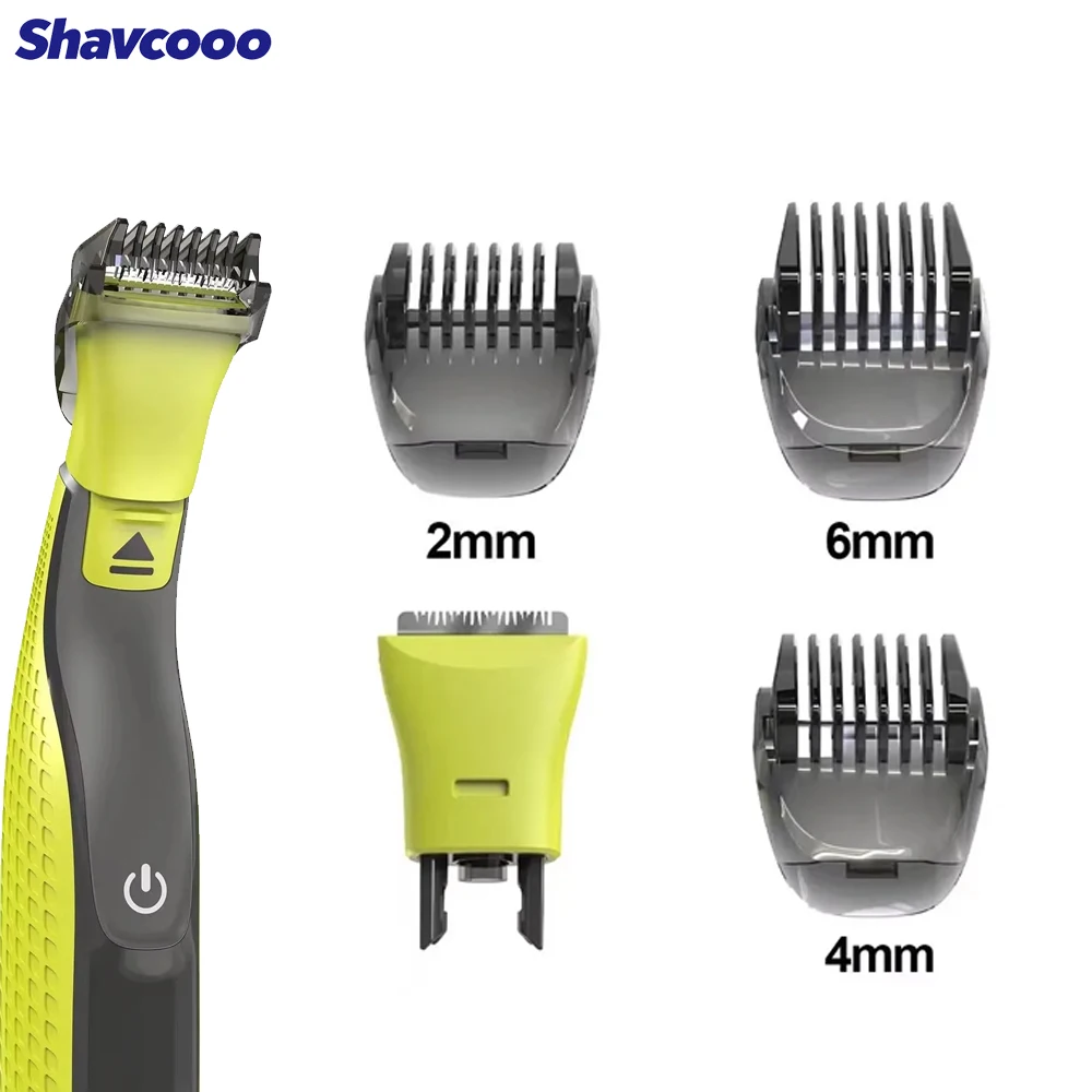 Austauschbarer Scherkopf für eine Klinge mit 3-Längen-Sicherheitskamm, OneBlade-Bartschneiderköpfe QP2630/QP2520/QP2834/QP6531/QP6520 Image