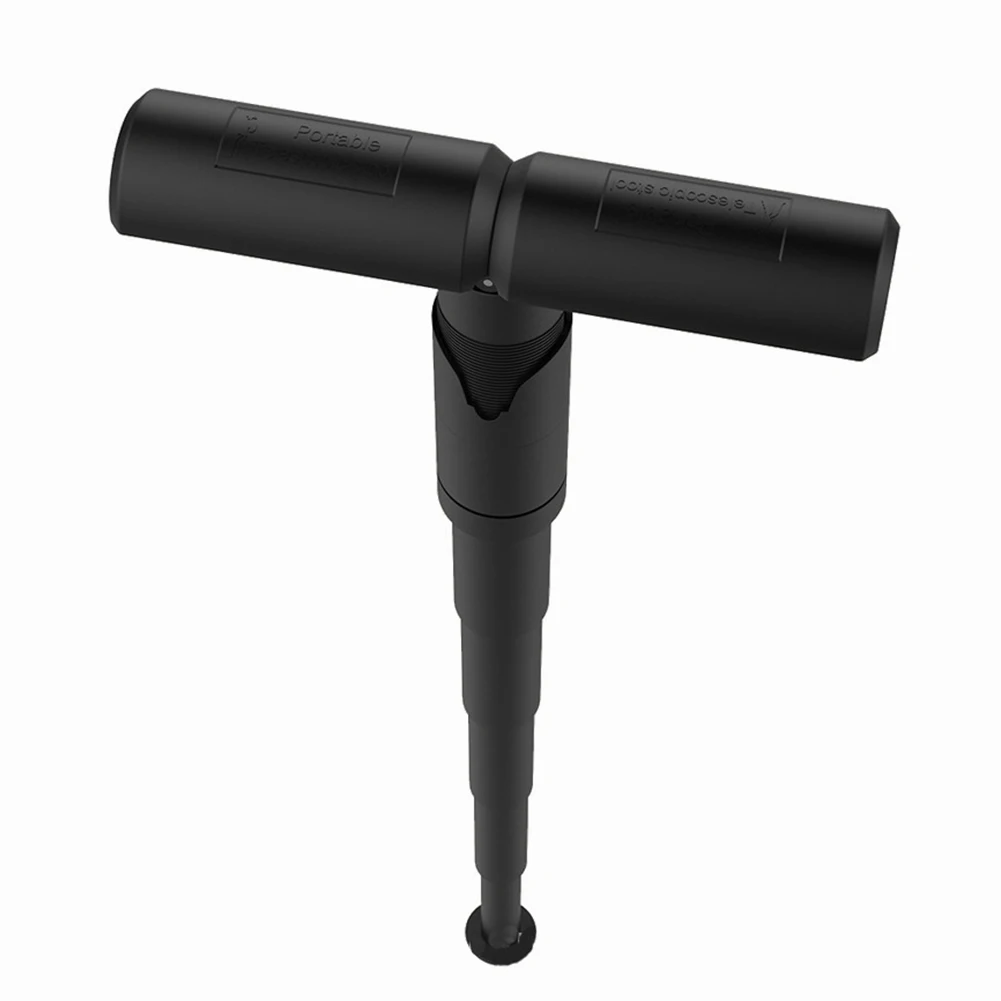 Tragbarer Klappstuhl für Outdoor, Ausziehbarer Hocker, Teleskop-Hocker für U-Bahn, Faltbarer Reisehocker, Warteschlangen-Tool Image