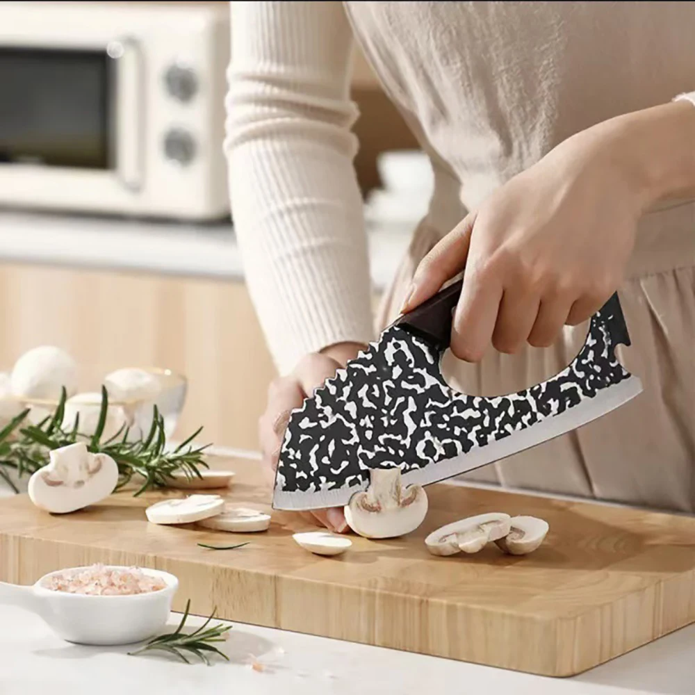 Schneidemesser für die Haushaltsküche, multifunktionales und tragbares Hackmesser, ideal als Geschenk Image