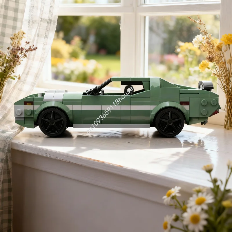 397-teiliges MOC Plymouth GTX City Champions Modellbausatz Konstruktions-DIY Kreatives Weihnachtsgeschenk-Spielzeug Lernbausteine Image