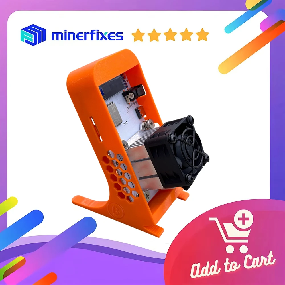 DIYbitaxe Neuer Bitcoin-Miner Bitaxesupra Gamma 601 1,2TH/S 18W ASIC-Chip BM1370 Krypto-BTC-Solo-Miner für den Heimgebrauch Lucky Miner Image