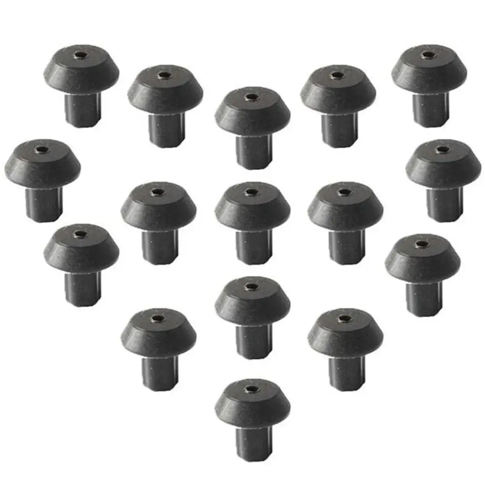 Schwarze Gasherd-Gummifüße WB02T10461 Brenner-Rostfuß, kompatible Gasherd-Ersatzteile, Küchenzubehör, Brennerfuß Image